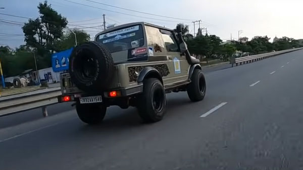 റാലി ക്യാബിനുമായി പരുക്കൻ ലുക്കിൽ കസ്റ്റമൈസ്ഡ് മാരുതി ജിപ്സി