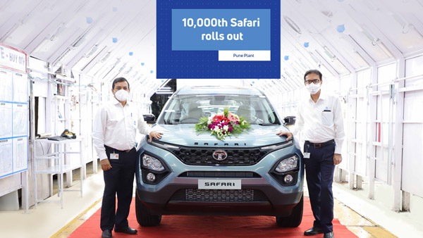 പുറത്തിറങ്ങി അഞ്ച് മാസത്തിനുള്ളിൽ 10,000 യൂണിറ്റ് ഉൽപാദനം പിന്നിട്ട് ടാറ്റ സഫാരി
