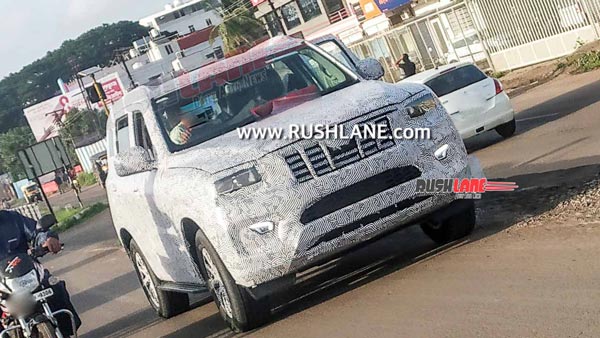 ഇന്റീരിയർ സവിശേഷതകൾ വെളിപ്പെടുത്തി 2022 Mahindra Scorpio ഓട്ടോമാറ്റിക് സ്പൈ ചിത്രങ്ങൾ പുറത്ത്