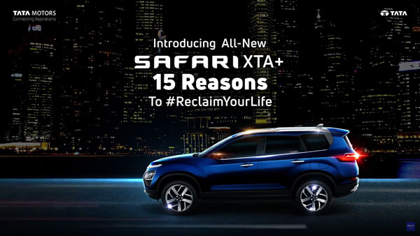 XUV700 സഫാരിക്ക് ഒരു വെല്ലുവിളിയോ? എസ്യുവിയുടെ പുത്തൻ XTA+ വേരിയന്റിന്റെ TVC പങ്കുവെച്ച് ടാറ്റ