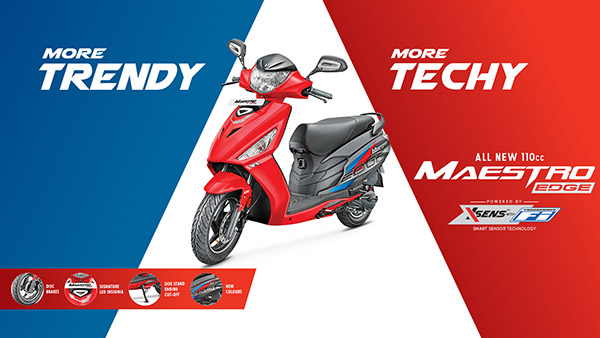 ഉത്സവകാലം കളര്ഫുള് ആക്കം; Maestro Edge 110-ന് പുതിയ കളര് ഓപ്ഷന് അവതരിപ്പിച്ച് Hero