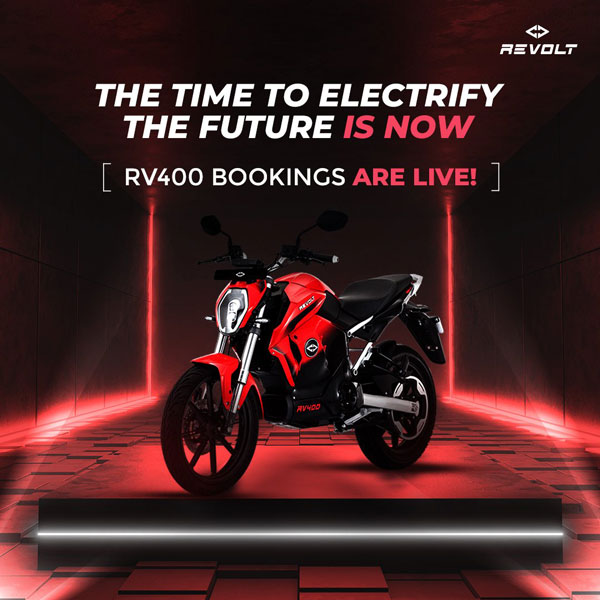 RV 400 ഇലക്ട്രിക് മോട്ടോർസൈക്കിളിനായുള്ള ബുക്കിംഗ് പുനരാരംഭിച്ച് Revolt; കൂട്ടിന് പുത്തൻ കളർ ഓപ്ഷനും