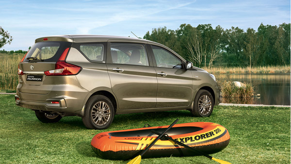 Ertiga റീബാഡ്ജ്ഡ് പതിപ്പ് ഉടൻ; ഇന്ത്യയിൽ Rumion നെയിംപ്ലേറ്റിന് ട്രോഡ്മാർക്ക് ഫയൽ ചെയ്ത് Toyota