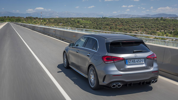 ഏറ്റവും ശക്തിയേറിയ ഫോര് സിലിണ്ടര് കാര്; AMG A45 S-ന്റെ ടീസര് ചിത്രവുമായി Mercedes