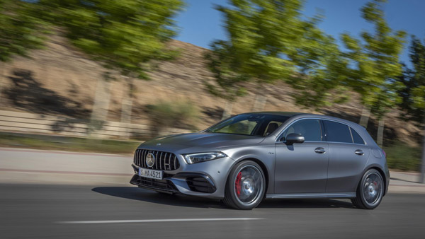 ഏറ്റവും ശക്തിയേറിയ ഫോര് സിലിണ്ടര് കാര്; AMG A45 S-ന്റെ ടീസര് ചിത്രവുമായി Mercedes