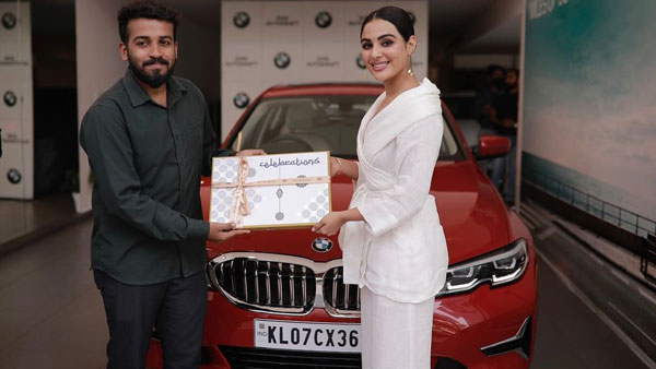 BMW 3 Series Gran Limousine സ്വന്തമാക്കി നടി സംയുക്ത മേനോന്; ചിത്രങ്ങൾ വൈറൽ