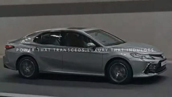 Camry Hybrid സെഡാനും പുതുക്കിയ മോഡൽ എത്തുന്നു, ടീസർ വീഡിയോ പുറത്തുവിട്ട് Toyota